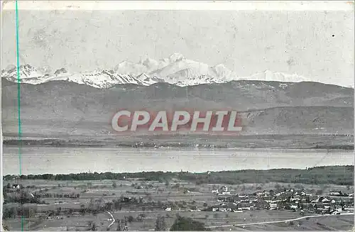 Cartes postales Le Mont Blanc vu du Jura