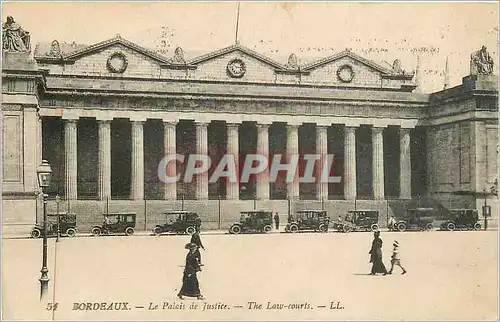 Cartes postales Bordeaux Le Palais de Justice