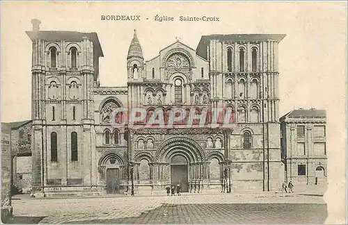 Cartes postales Bordeaux Eglise Sainte Croix