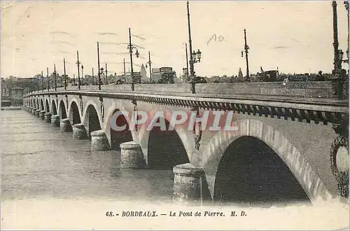 Cartes postales Bordeaux Le Pont de Pierre