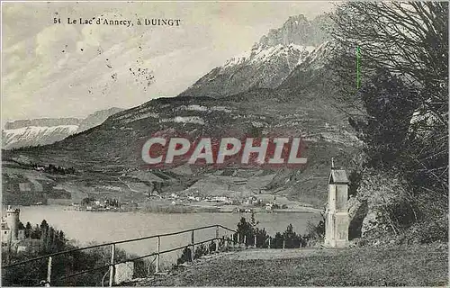 Cartes postales Le Lac d'Annecy a Duingt