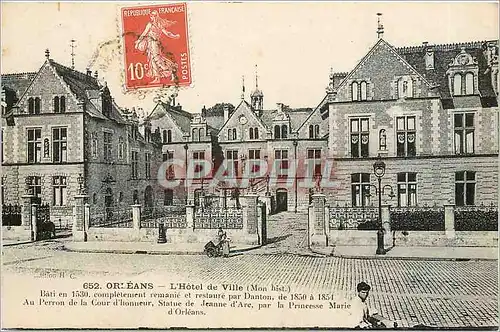 Cartes postales Orleans L'Hotel de Ville Mon hist