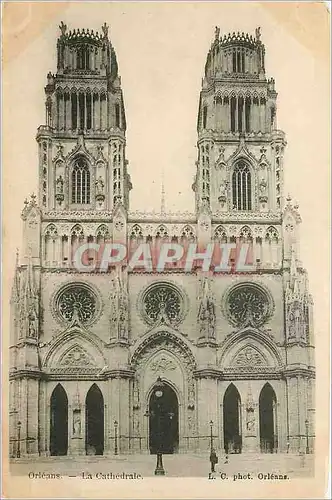 Cartes postales Orleans La Cathedrale