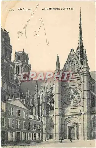 Cartes postales Orleans La Cathedrale Cote Sud
