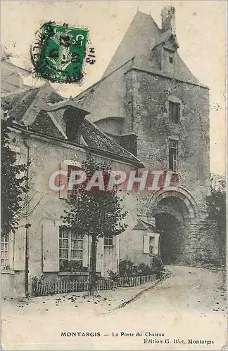 Cartes postales Montargis La Porte du Chateau