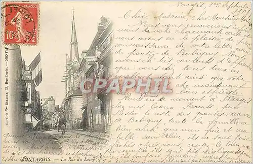 Cartes postales Montargis La Rue du Loing