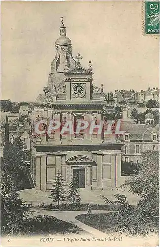 Cartes postales Blois L'Eglise Saint Vincent de Paul