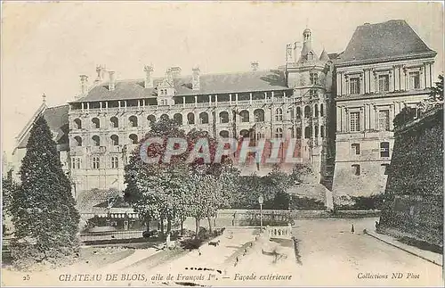 Ansichtskarte AK Chateau de Blois aile de Francois 1er Facade exterieure