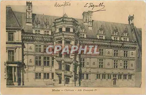 Cartes postales Blois Chateau Aile Francois 1er