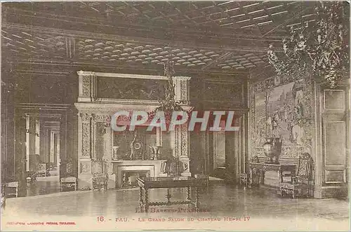 Cartes postales Pau Le Grand Salon du Chateau Henri IV