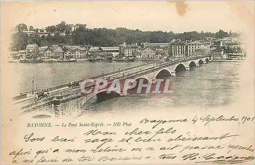Cartes postales Bayonne Le Pont Saint Esprit