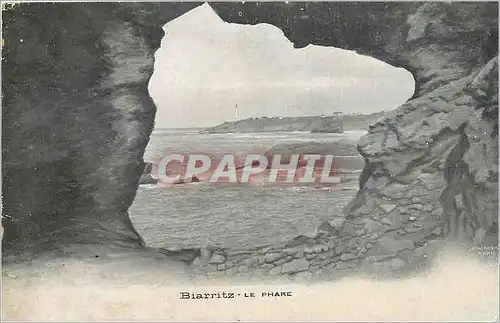 Cartes postales Biarritz Le Phare