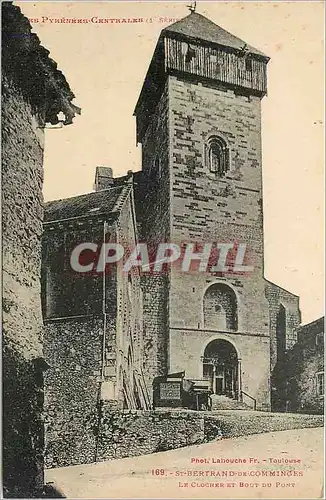 Cartes postales Les Pyrenees Centrales St Bertrand de Comminges Le clocher et bout du pont