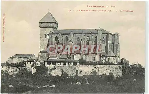 Ansichtskarte AK Les Pyrenees St Bertrand de Comminges La Cathedrale