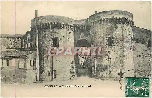 Cartes postales Cognac Tours du Vieux Pont