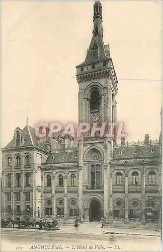 Cartes postales Angouleme L'Hotel de Ville