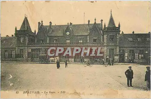 Cartes postales Beauvais La Gare