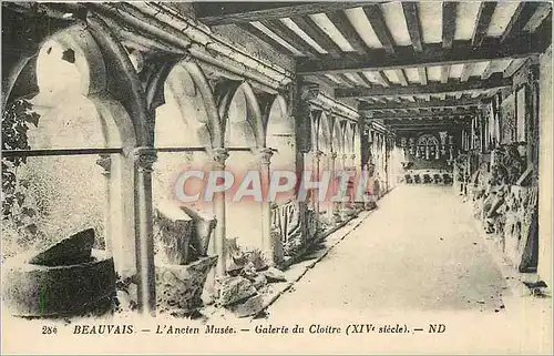 Cartes postales Beauvais L'Ancien Musee Galerie du Cloitre