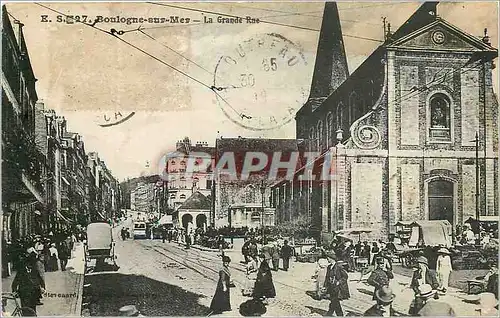 Cartes postales Boulogne sur Mer La Grande Rue