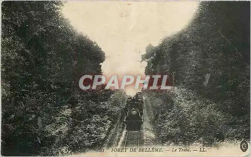 Cartes postales Foret de Belleme Le Train