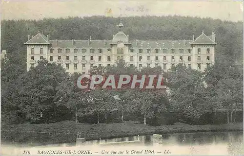 Ansichtskarte AK Bagnoles de l'Orne Une vue sur le Grand Hotel