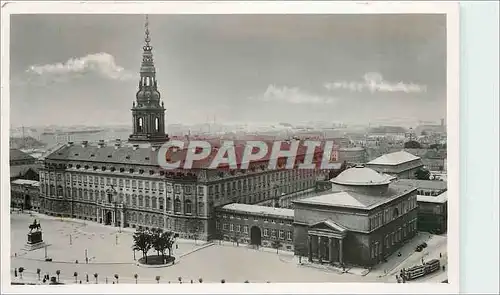 Ansichtskarte AK Copenhagen Christiansborg Castle