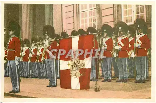 Ansichtskarte AK Copenhagen The parade of the soldiers on Amalienborg