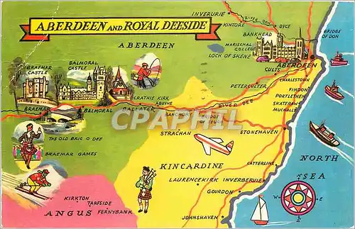 Cartes postales Aberdeen and Royal Deeside