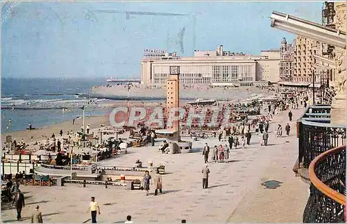 Cartes postales Ostende La Digue et le Casino