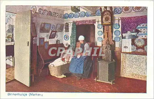 Cartes postales Binnenhuisje Marken