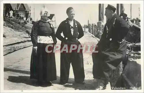 Cartes postales Volendam Holland Folklore