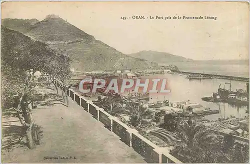 Cartes postales Oran Le Pont pris de la Promenade Letang