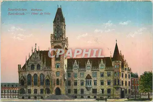 Cartes postales Saarbrucken Rathaus Sarrebruck Hotel de Ville