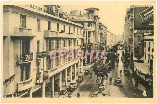 Ansichtskarte AK Casablanca Boulevard de la Gare