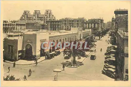 Cartes postales Casablanca Marche central