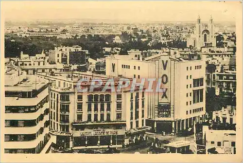 Cartes postales Casablanca Un coin de la Place de France Vox