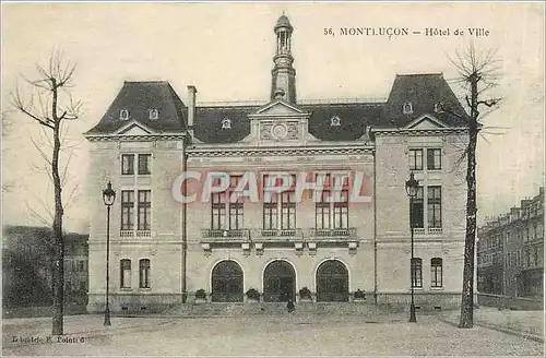 Cartes postales Montlucon Hotel de Ville