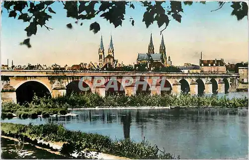 Cartes postales moderne Moulins Allier Le Pont Regemortes
