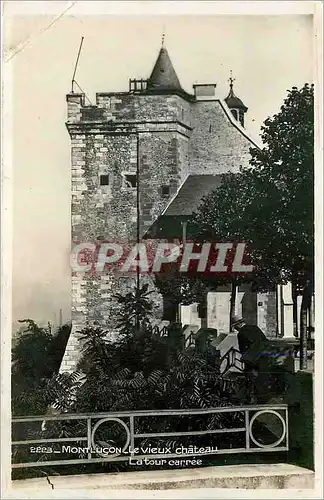 Ansichtskarte AK Montlucon Le Vieux Chateau Latour carree