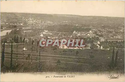 Cartes postales Panorama de Vichy
