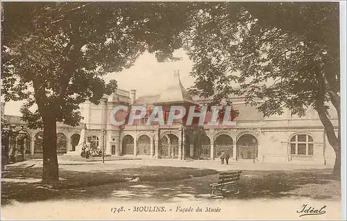 Ansichtskarte AK Moulins Facade du Musee