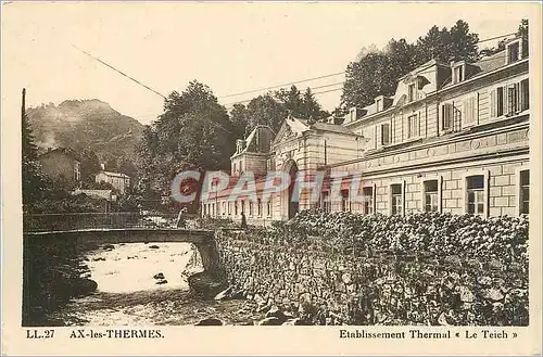 Cartes postales Ax les Thermes Etablissement Thermal Le Teich