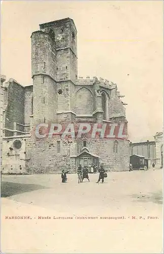 Ansichtskarte AK Narbonne Musee L Pidaire Monument Historique