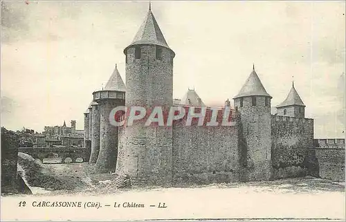 Cartes postales Carcassonne Cite Le Chateau