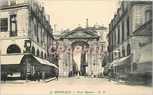 Cartes postales Bordeaux Porte Dijeaux