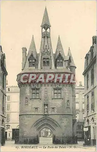 Cartes postales Bordeaux La Porte du Palais