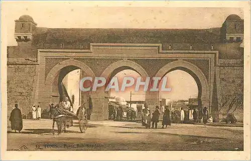 Cartes postales Tunis Porte Bab Saadenn