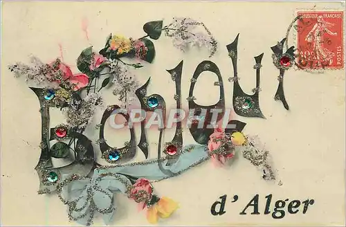 Cartes postales Bonjour d'Alger