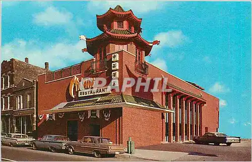 Carte de visite Chiam Excellent Chinese American Foods Chicago Illinois