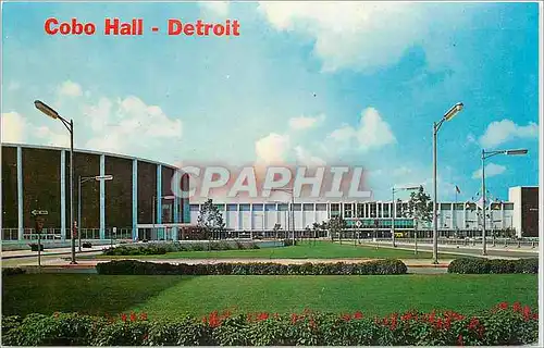 Ansichtskarte AK Cobo Hall Detroit Michigan
